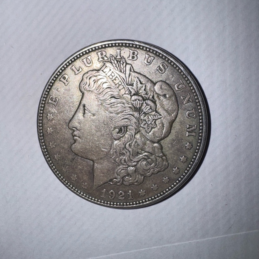 1921 Silver Coin with Mint mark